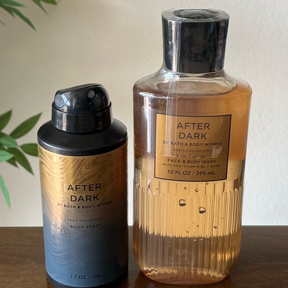 Men’s Bath & Body Works After Dark Body Spray & 3 in 1 Hair, Face & Body Wash - Picture 1 of 1